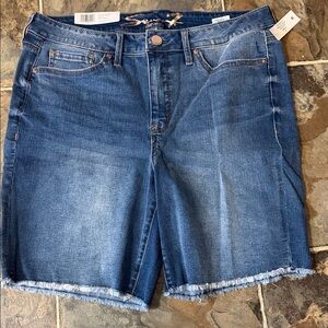 Seven7 Classic Blue Denim Shorts